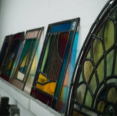 Creative Glass Guild stained glass panels