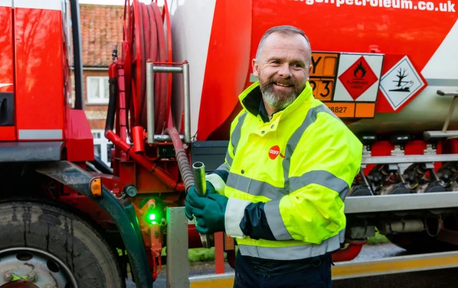 Goff Petroleum delivery driver