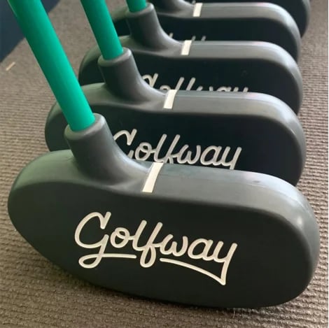 Golfway branded golf clubs